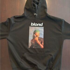 Black 'Blond' Graphic Hoodie